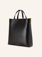 Off-White Saffiano-Shopper, Farbe: SCHWARZ/ WEISS (Bild 1)