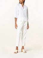 Marc O'Polo Blusenshirt mit Leinen, Farbe: WEISS (Bild 1)