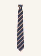 BOSS Krawatte, Farbe: DUNKELBLAU/ HELLBRAUN (Bild 1)