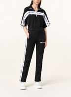 Palm Angels Pants in jogger style, Color: WHITE/ BLACK (Image 1)