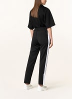 Palm Angels Pants in jogger style, Color: WHITE/ BLACK (Image 1)