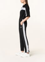 Palm Angels Pants in jogger style, Color: WHITE/ BLACK (Image 1)