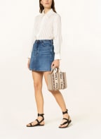 Chloé Shopper WOODY SMALL, Farbe: SLATE GREEN (Bild 1)