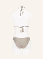 PILYQ Triangel-Bikini-Top ETERNAL mit Glitzergarn, Farbe: CREME/ GOLD (Bild 1)