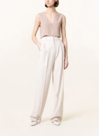 JOSEPH Blusentop BAHAR aus Seide, Farbe: BEIGE (Bild 1)