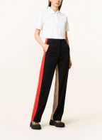 BURBERRY Piqué-Poloshirt , Farbe: WEISS (Bild 1)