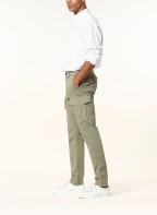 eleventy Cargo pants extra slim fit, Color: OLIVE (Image 1)
