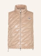 MONCLER Daunenweste LECROISIC , Farbe: BEIGE (Bild 1)