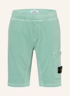 STONE ISLAND JUNIOR Cargo-Sweatshorts, Farbe: HELLGRÜN (Bild 1)