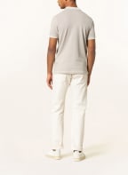 Marc O'Polo Piqué polo shirt, Color: BEIGE (Image 1)