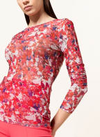PATRIZIA PEPE Long sleeve shirt, Color: RED/ BLUE/ WHITE (Image 1)