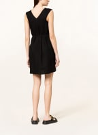 PATRIZIA PEPE Dress with linen, Color: BLACK (Image 1)