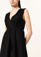 PATRIZIA PEPE Dress with linen, Color: BLACK (Image 1)
