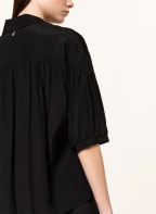 PATRIZIA PEPE Oversized shirt blouse , Color: BLACK (Image 1)