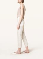 cappellini 7/8-Hose, Farbe: BEIGE/ WEISS (Bild 1)