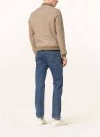 PAUL Leather bomber jacket, Color: BEIGE (Image 1)