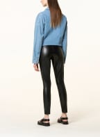 OPUS Leggings ELYSSA in Lederoptik, Farbe: SCHWARZ (Bild 1)