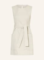 FABIANA FILIPPI Blouse top DANAE with linen, Color: LIGHT GRAY (Image 1)