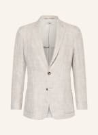 AGNONA Leinensakko Slim Fit mit Seide, Farbe: WEISS/ HELLBLAU/ HELLBRAUN (Bild 1)