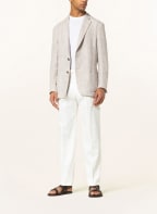 AGNONA Leinensakko Slim Fit mit Seide, Farbe: WEISS/ HELLBLAU/ HELLBRAUN (Bild 1)