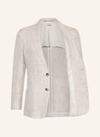 AGNONA Leinensakko Slim Fit mit Seide, Farbe: WEISS/ HELLBLAU/ HELLBRAUN (Bild 1)