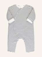 PETIT BATEAU Strampler, Farbe: WEISS/ SCHWARZ (Bild 1)
