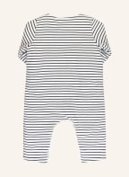 PETIT BATEAU Strampler, Farbe: WEISS/ SCHWARZ (Bild 1)