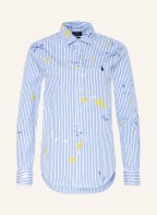 POLO RALPH LAUREN Hemdbluse , Farbe: WEISS/ BLAU/ GELB (Bild 1)