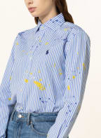 POLO RALPH LAUREN Hemdbluse , Farbe: WEISS/ BLAU/ GELB (Bild 1)