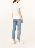 POLO RALPH LAUREN Piqué-Poloshirt mit Perlen, Farbe: ECRU (Bild 1)