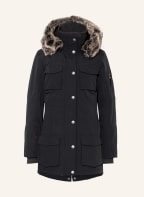 WELLENSTEYN Parka SCHNEEZAUBER mit abnehmbarem Kunstpelz, Farbe: SCHWARZ (Bild 1)