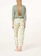 mey Lounge-Hose Serie AMELY, Farbe: HELLGELB/ OLIV (Bild 1)
