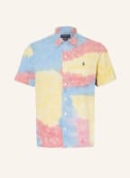 POLO RALPH LAUREN Kurzarm-Hemd Classic Fit, Farbe: HELLBLAU/ HELLROT/ GELB (Bild 1)