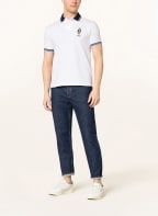 POLO RALPH LAUREN Piqué-Poloshirt Custom Slim Fit, Farbe: WEISS (Bild 1)