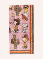 CODELLO Schal, Farbe: ROSA/ ORANGE/ SCHWARZ (Bild 1)