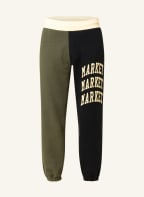 MARKET Sweatpants , Color: DARK BLUE/ OLIVE/ LIGHT YELLOW (Image 1)