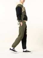 MARKET Sweatpants , Color: DARK BLUE/ OLIVE/ LIGHT YELLOW (Image 1)