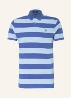 POLO RALPH LAUREN Koszulka polo z piki slim fit, Kolor: NIEBIESKI/ JASNONIEBIESKI (Obrazek 1)