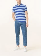 POLO RALPH LAUREN Koszulka polo z piki slim fit, Kolor: NIEBIESKI/ JASNONIEBIESKI (Obrazek 1)