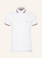 TOMMY HILFIGER Piqué-Poloshirt Slim Fit , Farbe: WEISS (Bild 1)