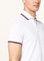 TOMMY HILFIGER Piqué-Poloshirt Slim Fit , Farbe: WEISS (Bild 1)