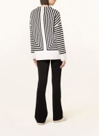 oui Oversized-Pullover, Farbe: SCHWARZ/ WEISS (Bild 1)