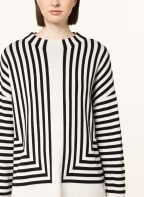 oui Oversized-Pullover, Farbe: SCHWARZ/ WEISS (Bild 1)