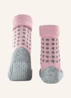 FALKE Stoppersocken COSY HOUNDSTOOTH aus Schurwolle, Farbe: 8441 almond blossom (Bild 1)