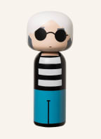 lucie kaas Decorative figurine ANDY , Color: WHITE/ BLACK/ LIGHT BLUE (Image 1)