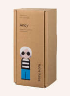 lucie kaas Decorative figurine ANDY , Color: WHITE/ BLACK/ LIGHT BLUE (Image 1)