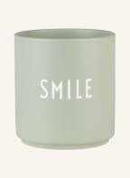 DESIGN LETTERS Becher SMILE, Farbe: GRÜN (Bild 1)