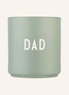 DESIGN LETTERS Mug DAD, Color: LIGHT GREEN (Image 1)