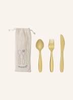 Bloomingville 3-tlg. Besteck-Set, Farbe: GOLD (Bild 1)