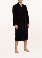 Cawö Unisex bathrobe , Color: BLACK (Image 1)